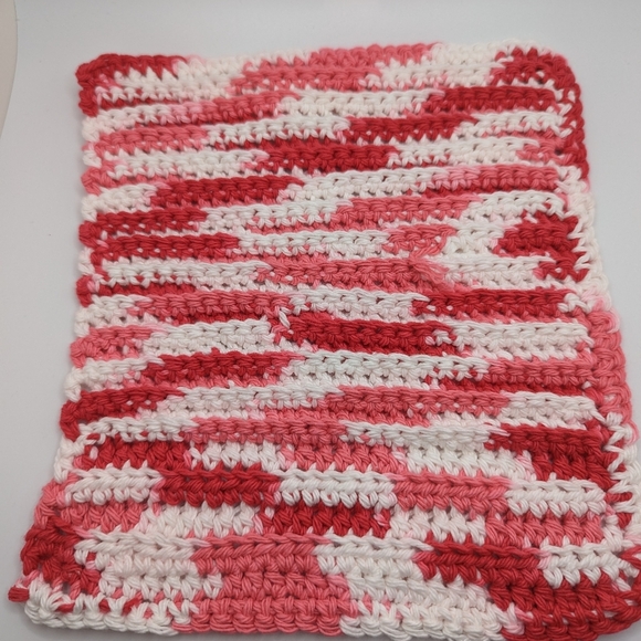 💞2/$20 HAND CRAFTED Crocheted All Purpse 100% Cottn Reusble Bath or Dish Cloths - Picture 5 of 6